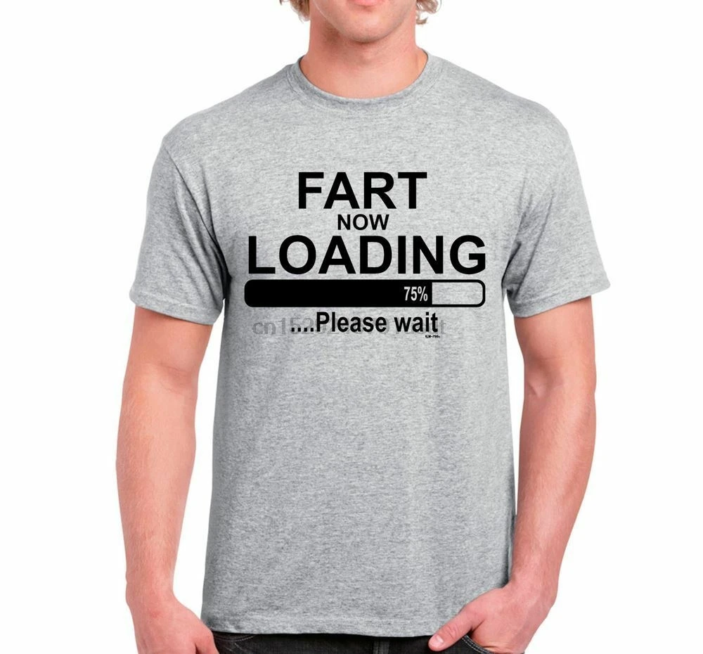 Humorous Rude Joke Themed Mens T-Shirt Fun I'LL PROBABLY FART SOON 