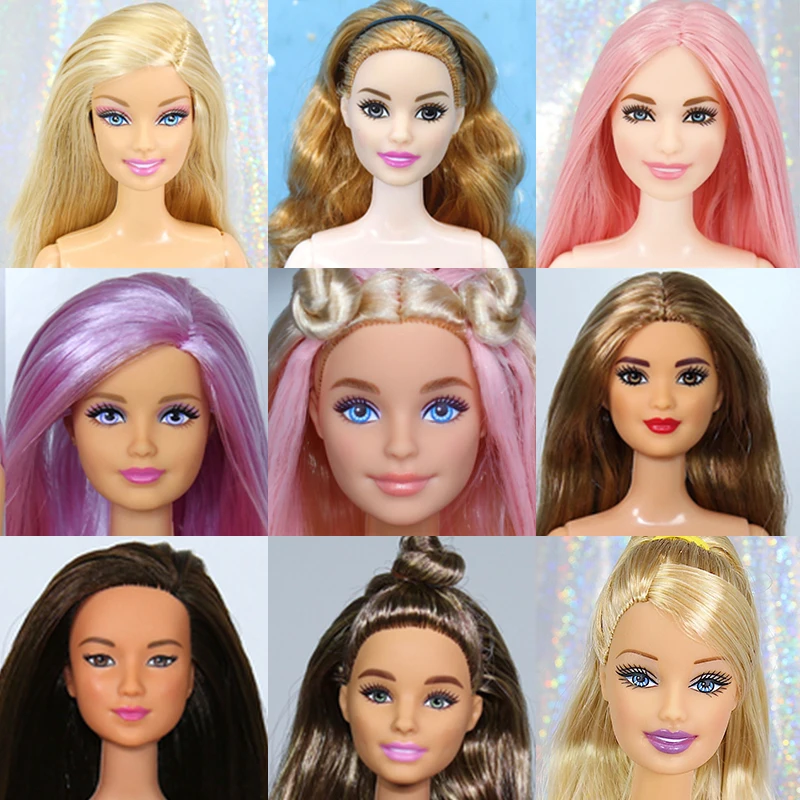 Fashion 11 Inch Naked Dolls Girl Body with Heads Variety Color Hairstyle Bjd Sex Doll Toys for Girls Princess Dressup Brinquedos