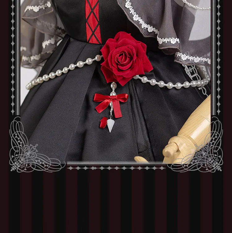 Новая аниме одежда My Hero Academy Toga Himiko костюм для косплея «лолита» платье невесты Униформа костюмы для Хэллоуина для женщин cos
