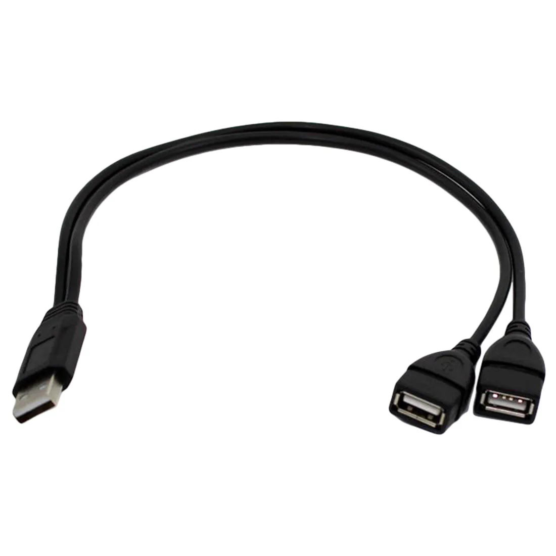 Usb кабель-удлинитель для зарядки USB 2,0 A 1 штекер 2 двойной USB Женский концентратор данных адаптация питания