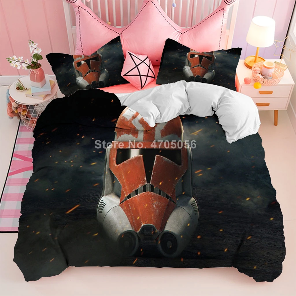 Juego de fundas de edredón 3d de Star Wars para niños y adultos, juego de fundas de almohada de poliéster, regalos|Juegos ropa de cama| - AliExpress