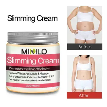 

1 Piece 100/200g Ginger Full Body Slimming Cream Anti-cellulite Gel Firming Moisturizing Shaping Body E9P5