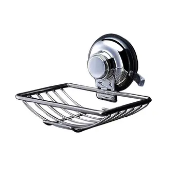 

1PC Soap Holder Wall Mounted Shower Stainless Steel Bath Vintage Soap Holder Dish Basket Tray Shelf for Home Bathroom