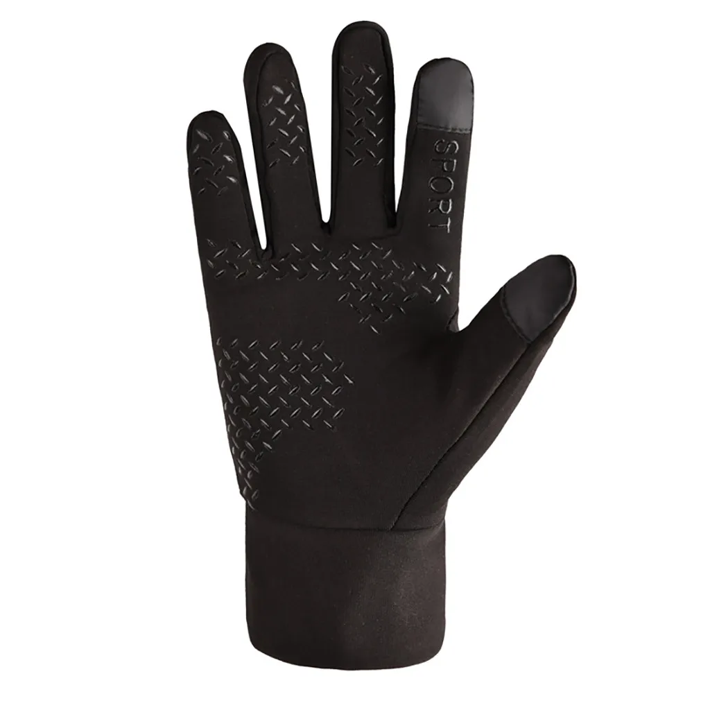 Весенние зимние новые модные мужские перчатки для вождения, сохраняющие тепло, ветрозащитные зимние спортивные перчатки для экрана, перчатки для сенсорного экрана# N02