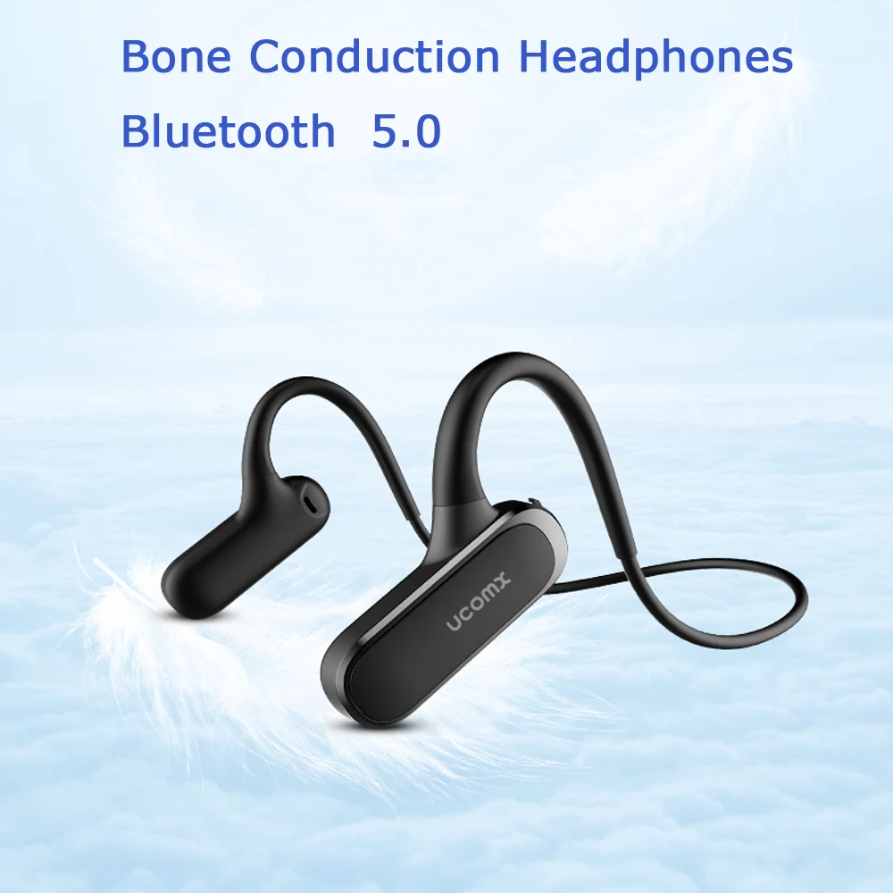 

G56 Bluetooth 5.0 Bone Conduction Headsets Ear Hook Wireless Sports earphones Running Outdoor Waterproof Handsfree Headphone