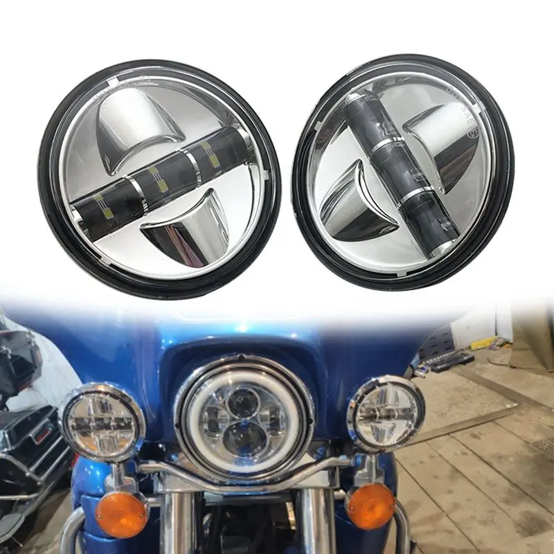 

Противотуманные светильник для мотоциклов, 4,5 дюйма, светодиодный-1/2 дюйма, s дополнительный прожектор