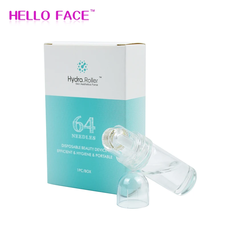 Гидравлический ролик 64 титановые иглы микро терапевтическая система