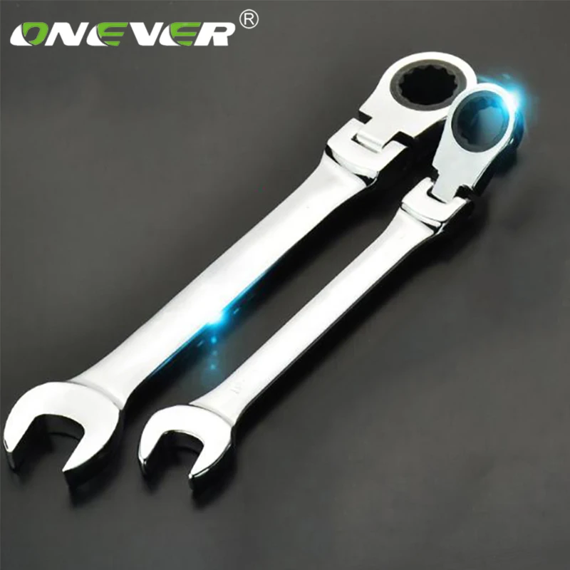 

Multifuctional Wrench Spanner 10mm 13mm Flexible Wrenches Repair Tools Activities Ratchet Gear Wrench Set To Bike Torque Durable