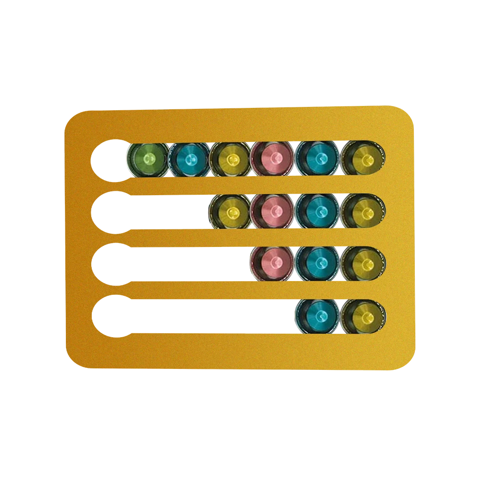 

24 Cups Coffee Pods Capsules Holder Coffee Station Stand Display Rack Coffee Capsule Storage Rack For Nespresso Capsule Supplies