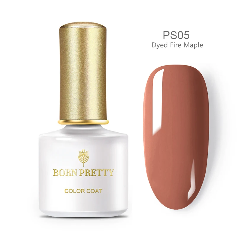 PS05 BORN PRETTY, 6 мл, серия Cafe, Гель-лак для ногтей, чистый цвет, замачивается, УФ светодиодный Гель-лак, 60 цветов, маникюрный лак, долговечный - Цвет: PS05