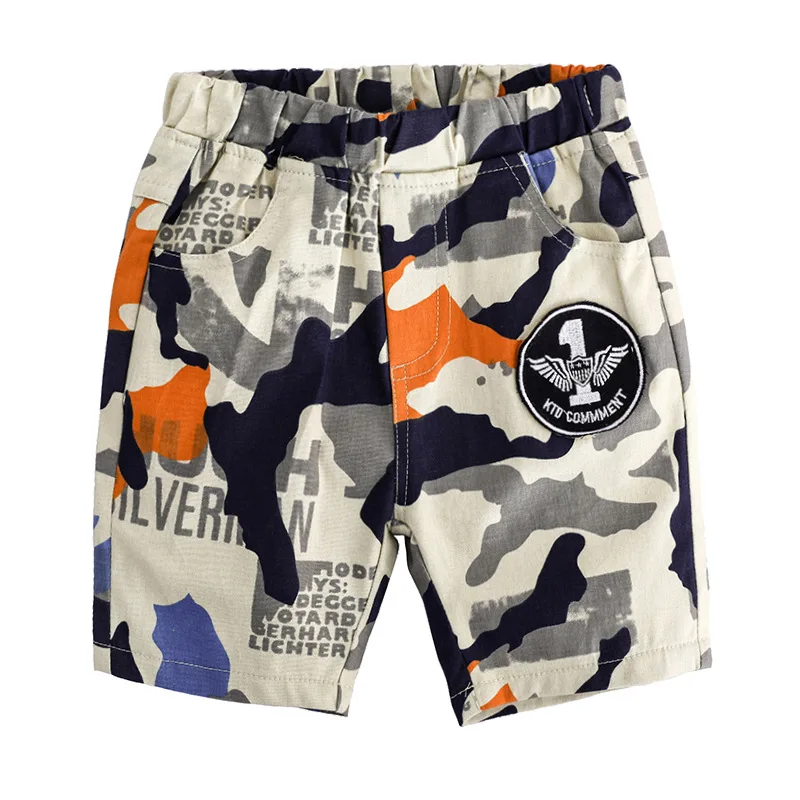 

VIDMID Summer Boys Camouflage Shorts Cotton Trousers Kids Beachwear Children Loose trousers Beach Shorts cotton clothes 4121 01