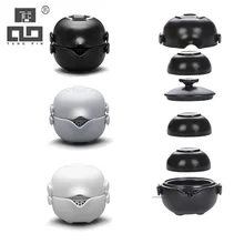 TANGPIN керамический чайник gaiwan с 3 чашками gaiwan набор портативный дорожный чайный набор Посуда для напитков