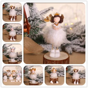 

Christmas Ornaments Merry Christmas Cute Angel Dolls Christmas Tree Decorations Christmas Decorations for Home New Year Natal