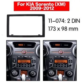 

Stereo Panel Plate Car Radio Fascia Surround For KIA Carens 2006-2012 Rondo 2007-2012 DVD Refitting Frame Dash Kit