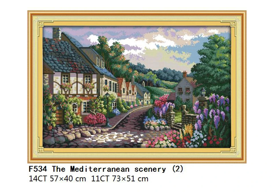 Joy Sunday Cross Stitch Kits Sale 11CT 14CT Embroidery Cross Stitch Kit for Needlework Cross Stitch Sets for Embroidery DIY Crafts (1)