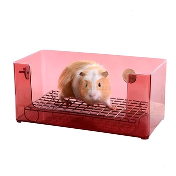 

Pets ferrets can fix large buttocks leak-proof toilet square ferret toilet chinchilla bedpan anti-overturning ferret toilet