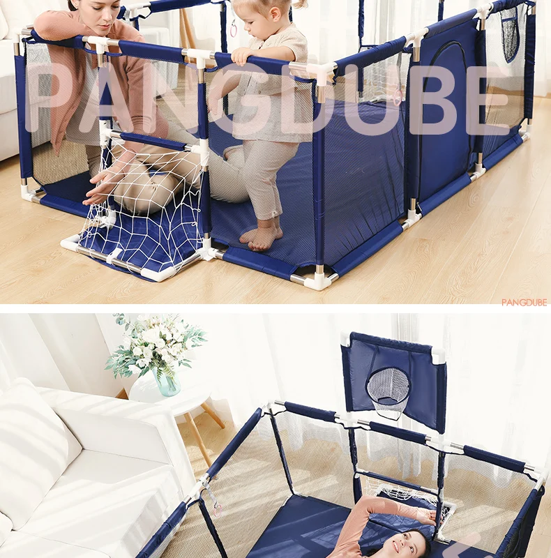 Ball Pit Playpen Indoor Baby Safety Fence Baby Playpen for Children Baby Playground for 6 months~6 Years Old Kids