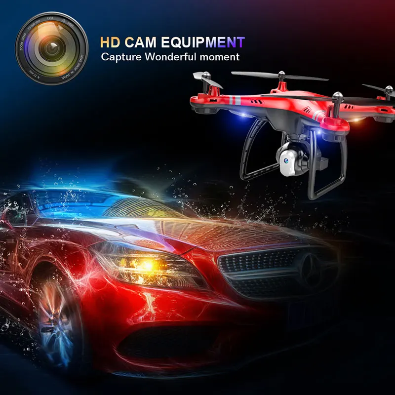 X8 профессиональная ESC камера Дрон 720P wifi HD FPV Дрон на ру воздушный Квадрокоптер вертолет селфи игрушки малыш долгий срок службы батареи