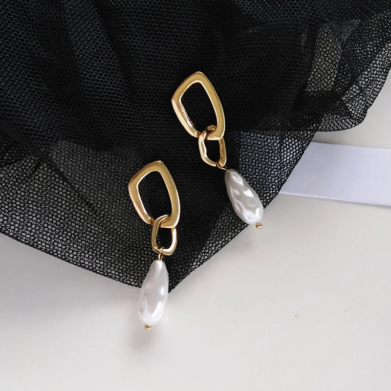 Fashion Jewelry Elegant Temperament Simulated Pearl Drop Dangle Earrings For Women Wedding Gifts drop earrings dangle earrings pearl earrings long earrings pendant earrings dome teardrop earrings