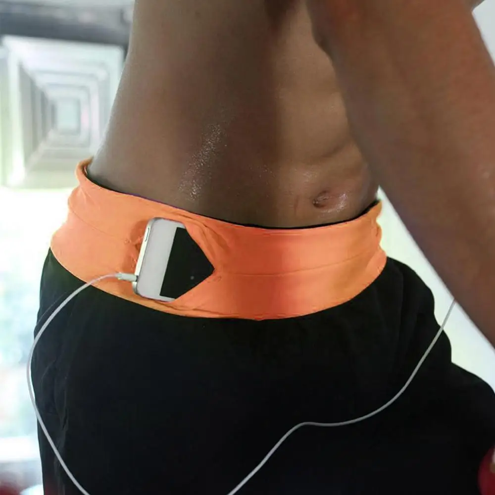 

Running Belt Waist Pack Pouch Reflective Water Resistant Cell Phone Holder Bag for Workout Sports Walking Fitness Exercise