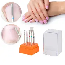 Профессиональная насадка для ногтей Набор для маникюра педикюра машинка для полировки ногтей аксессуар для обработки ногтей керамический инструмент для дизайна ногтей l