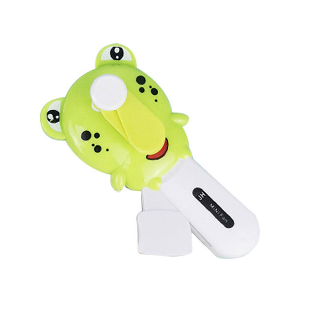 Fruit Cartoon Animal Mini Fan Pocket Handheld Air Cooler Conditioner Room Small Air Appliances Home Outdoor Hand Press Fan