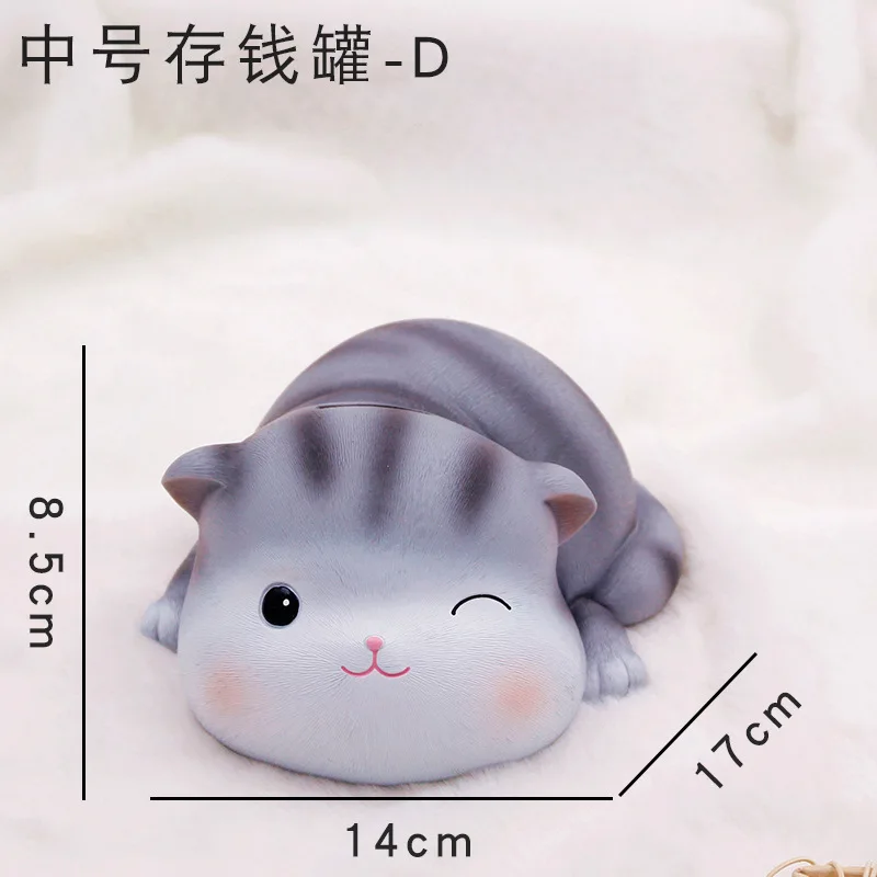 Новые японские миниатюрные статуэтки для террариума Kawaii, украшения для домашнего декора, креативный Рождественский подарок для детей, домашний декор - Цвет: piggy bank D