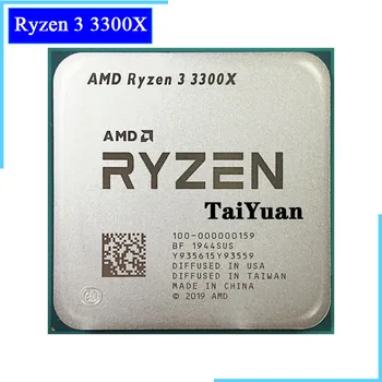 

AMD Ryzen 3 3300X R3 3300X 3.8 GHz Quad-Core Eight-Thread 65W CPU Processor L3=16M 100-000000159 Socket AM4