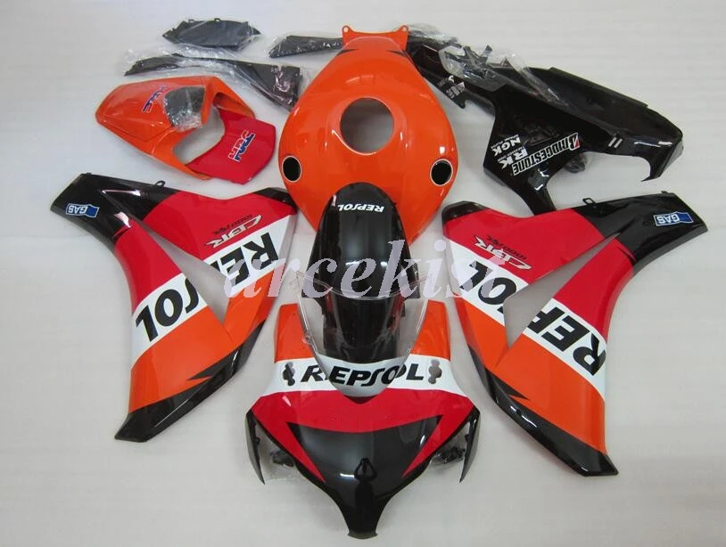 

TOP (Injection mold) New ABS Full Fairing Kit 100% Fit For Honda CBR1000RR 08 09 10 11 2008 2009 2010 2011 CBR1000 Repsol HRC