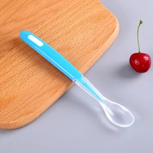 Мягкий Портативный экологичный силиконовый материал практичная ложка долговечная посуда для кормления ребенка для кухни Нетоксичная