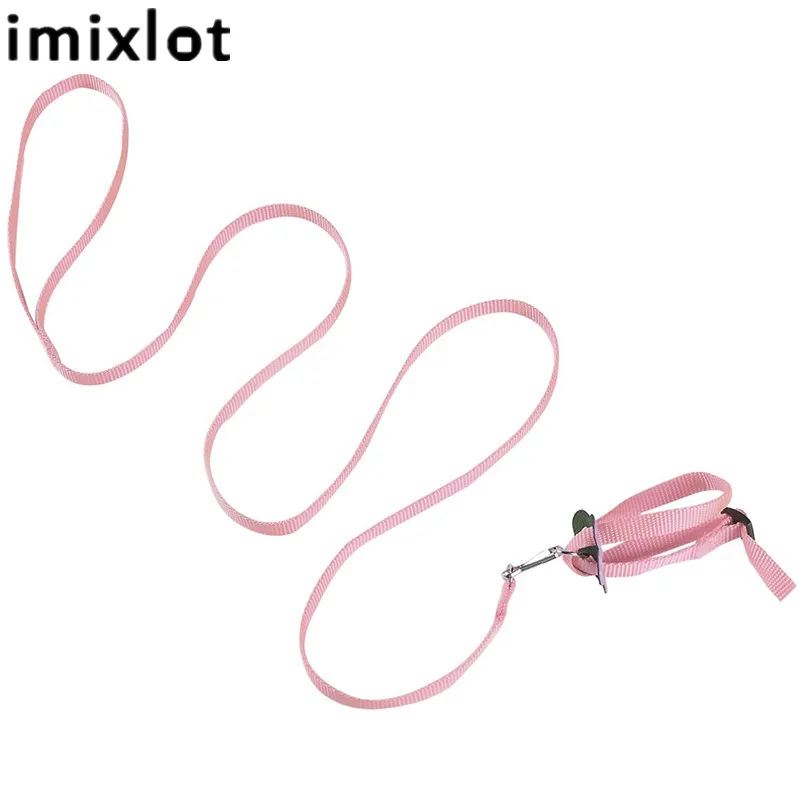 Imixlot красочный поводок для питомца маленького попугая птицы хомяка черепаха