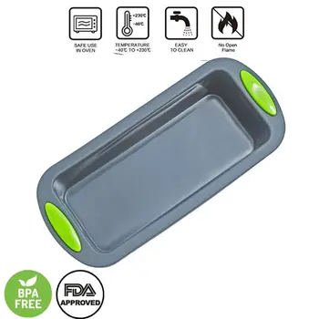 

Bread Muffin Silicone Cake Pan BPA-Free Food Grade Silicone Baking Mold Bakeware