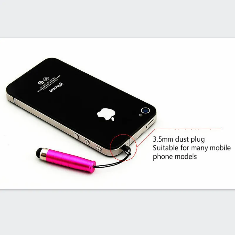 Ручка с сенсорным экраном для IPhone IPad Tablet PC универсальная емкостная сенсорная ручка для мобильного телефона ручки для письма с пылевыми пробками