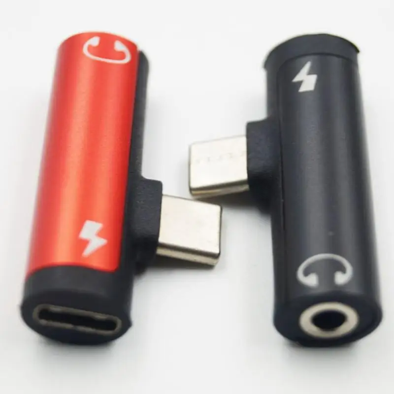 Адаптер 2 в 1 Type C для разъема 3,5 мм для зарядки наушников USB Type-C аудио адаптер для смартфона Android Type C TSLM1 Адаптер 2 в 1 Type C для разъема 3,5 мм для зарядки наушников USB Type-C аудио адаптер для смартфона Android Type C TSLM1