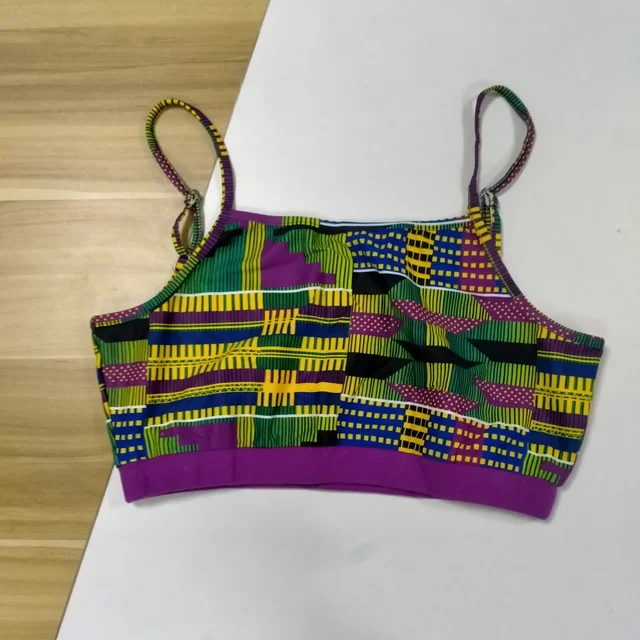 New African Women's Dress National Characteristics Batik Printed Polyester Half Skirt Short Dress Dress as picture