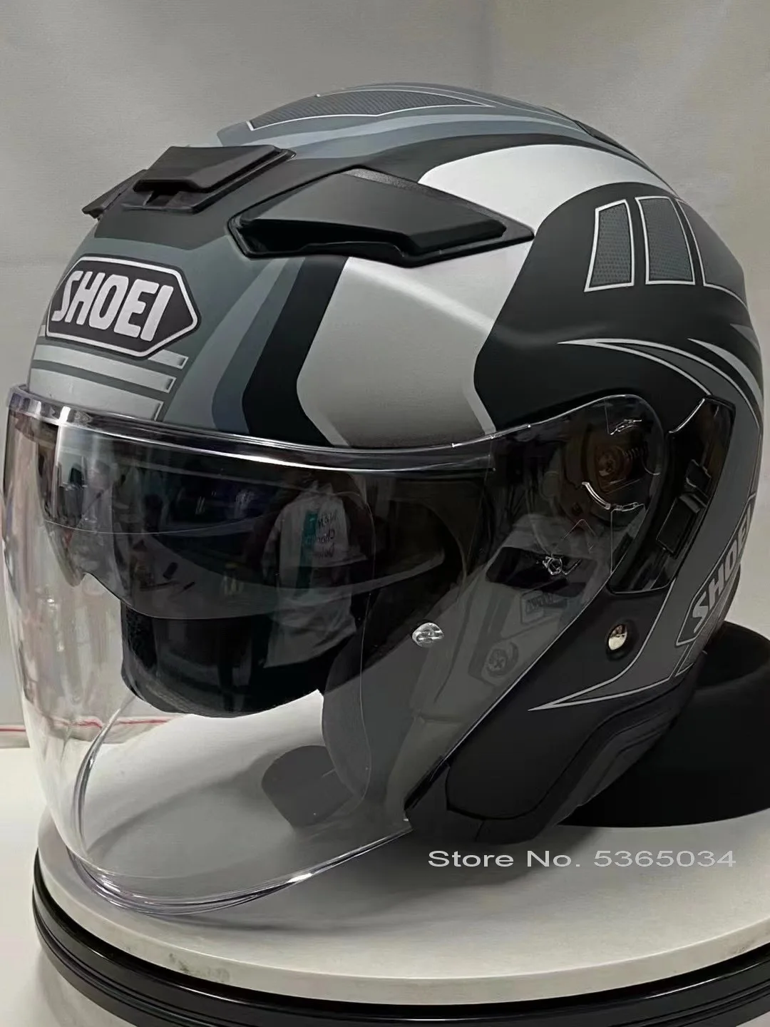 極美品】SHOEI J-Cruise II AGLERO TC-5 (WHITE/BLACK) SIZE:L 極美品】SHOEI J-Cruise II AGLERO TC-5 (WHITE/BLACK) SIZE:L