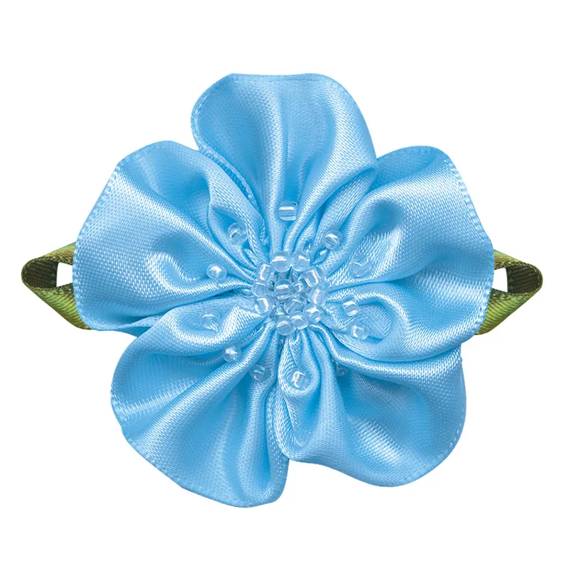 Satin Ribbon 308 YAMA листва цветок Диаметр 46mm±3mm лист 60mm±3mm 100 шт./пакет лента для женщин и девушек; платье для художественного оформления ногтей, ручная работа - Цвет: Satin Ribbon 308