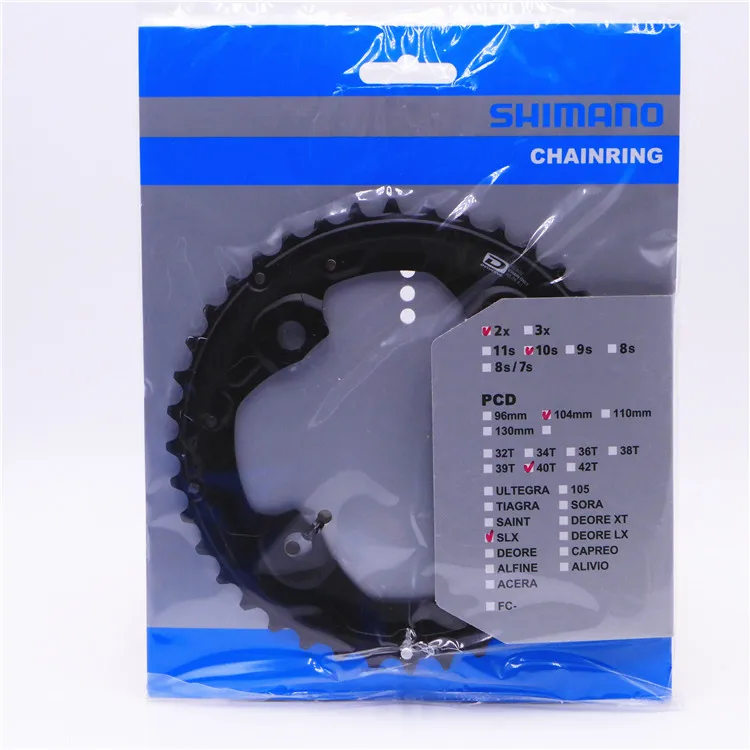 M675 40T for 28-40 SHIMANO SLX FC-M670/M675/M7000 коленчатая цепь - Цвет: M675 40T for 28-40