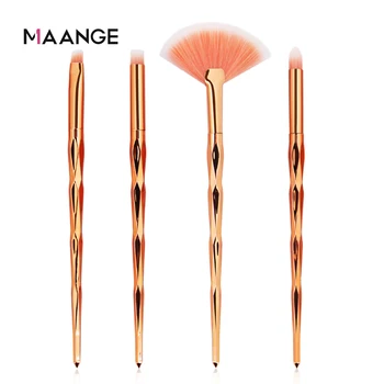

MAANGE Pro 4 pcs/set Eye Makeup Brushes For Eye Shadow Eyebrow Line Concealer Blending Make up Brushes 8 countries free shipping