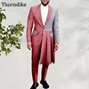 Cut Price Suits Tuxedos Wedding-Dress Slim-Fit Homme Custome Designs 2pieces Winter Autumn Patchwork GR6JewRxYQk