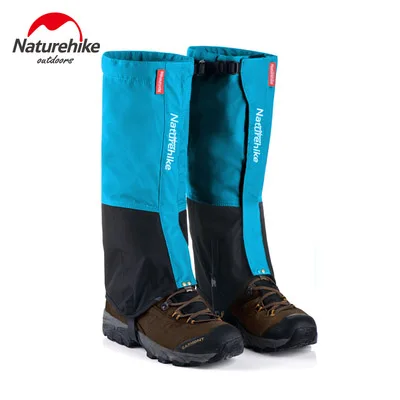 Man blue 2 Naturehike водонепроницаемые Зимние гетры для пеших прогулок на открытом воздухе, походные леггинсы для прогулок, мужские и женские гетры, грязевые непромокаемые чехлы для обуви - Цвет: Man blue 2