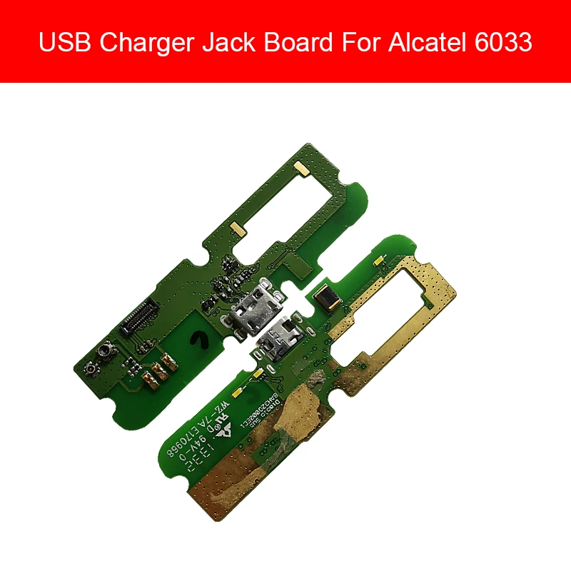 USB-разъем для зарядного устройства Alcatel One Touch Idol Ultra OT 6033 OT-6033 6033X модуль порта