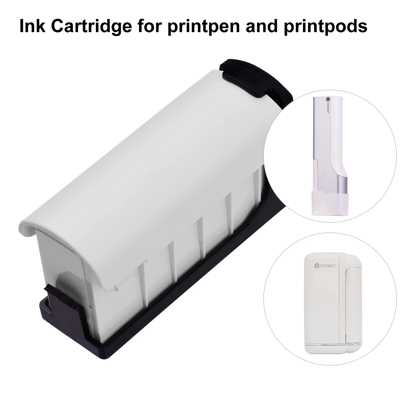 

Skin-friendly Water Base Ink Cartridges for Printpen and Printpods Skin Tattoo Ink Cartridge for Mini Inkjet Printer