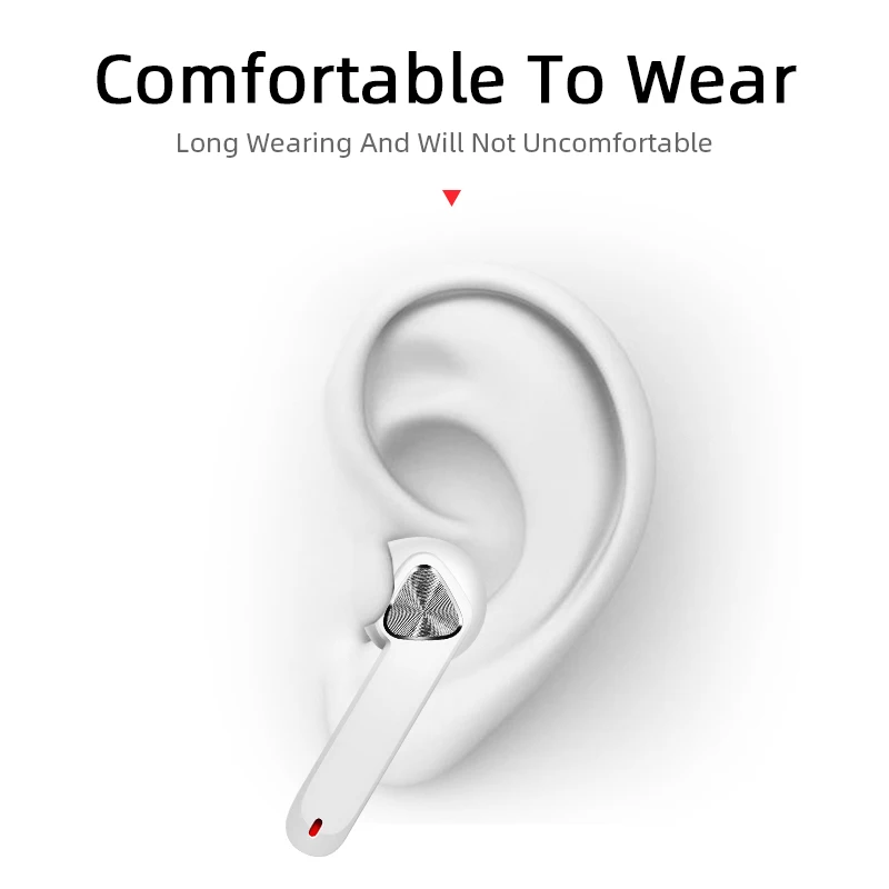 LEORY BE36 TWS Bluetooth 5,0 наушники Tap Touch Hi-Fi бас наушники водонепроницаемые спортивные гарнитуры с слайд беспроводной зарядной коробкой