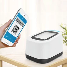 

New Wired Barcode Scanner USB Versatile Scanning Hands-free Scan QR Code 1D&2D Code Reader for Supermarkets Wired Barcode