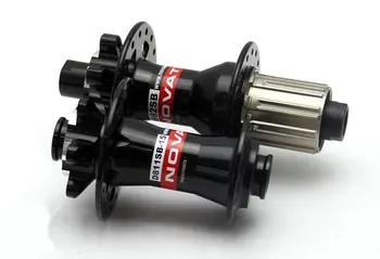 

Novatec D811SB-15/D882SB-135/142*12mm 32h XX1 XD 8/9/10/11s Mountain Bike Hub / disc 4 bearing bicycle hub/ front+rear axle hub