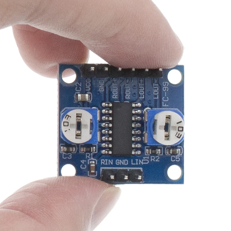 PAM8406 плата цифрового усилителя с потенциометром громкости 5Wx2 стерео M70|digital amplifier