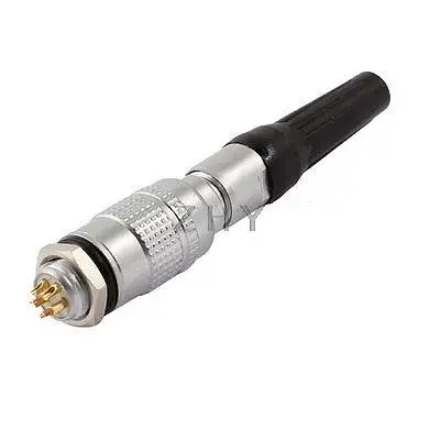 

8mm Male Thread 5-Pin Cable Quick Aviation Connector Plug DC 30V 0.2A