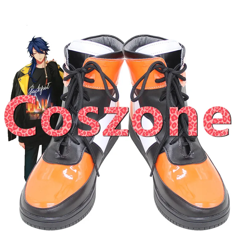 Division Rap Battle Hypnosis Mic DRB Dice Arisugawa; обувь для костюмированной вечеринки; ботинки для Хэллоуина; аксессуары для костюмированной вечеринки