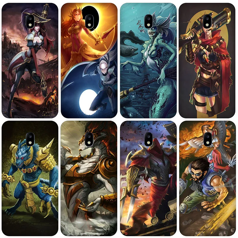 League Of Legends Master Style Soft Cases For Samsung Galaxy Note 8 A5 A10 A40 J3 J5 J6 2016 2017 2018 S7 S8 S9 S10 Plus | Мобильные